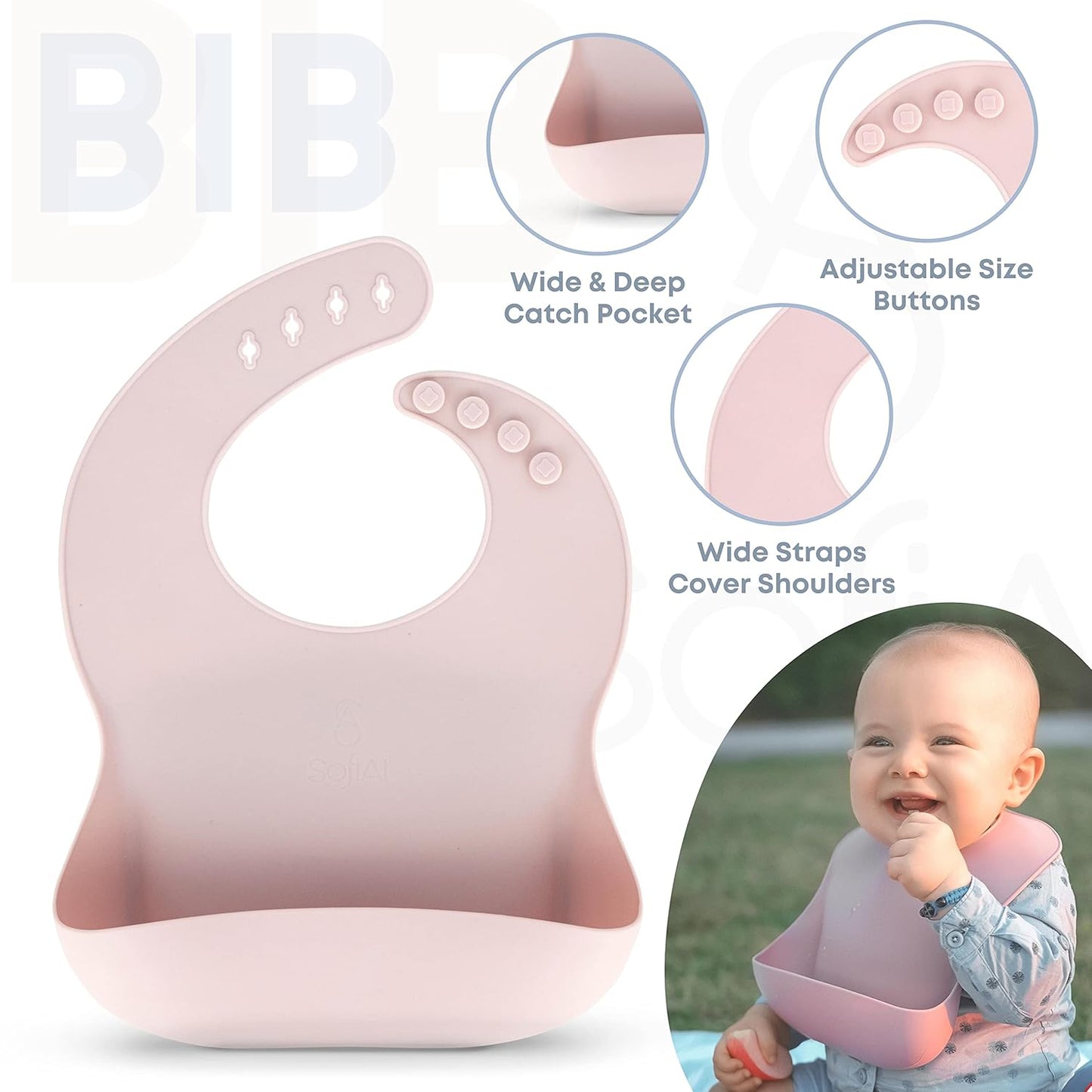 All In One Silicone Feeding Set - Safe for 6-12 Months - Non-Toxic Baby Led Weaning Supplies - Toddler Self Feeding Utensils - BPA-Free - Mess Free Essentials
