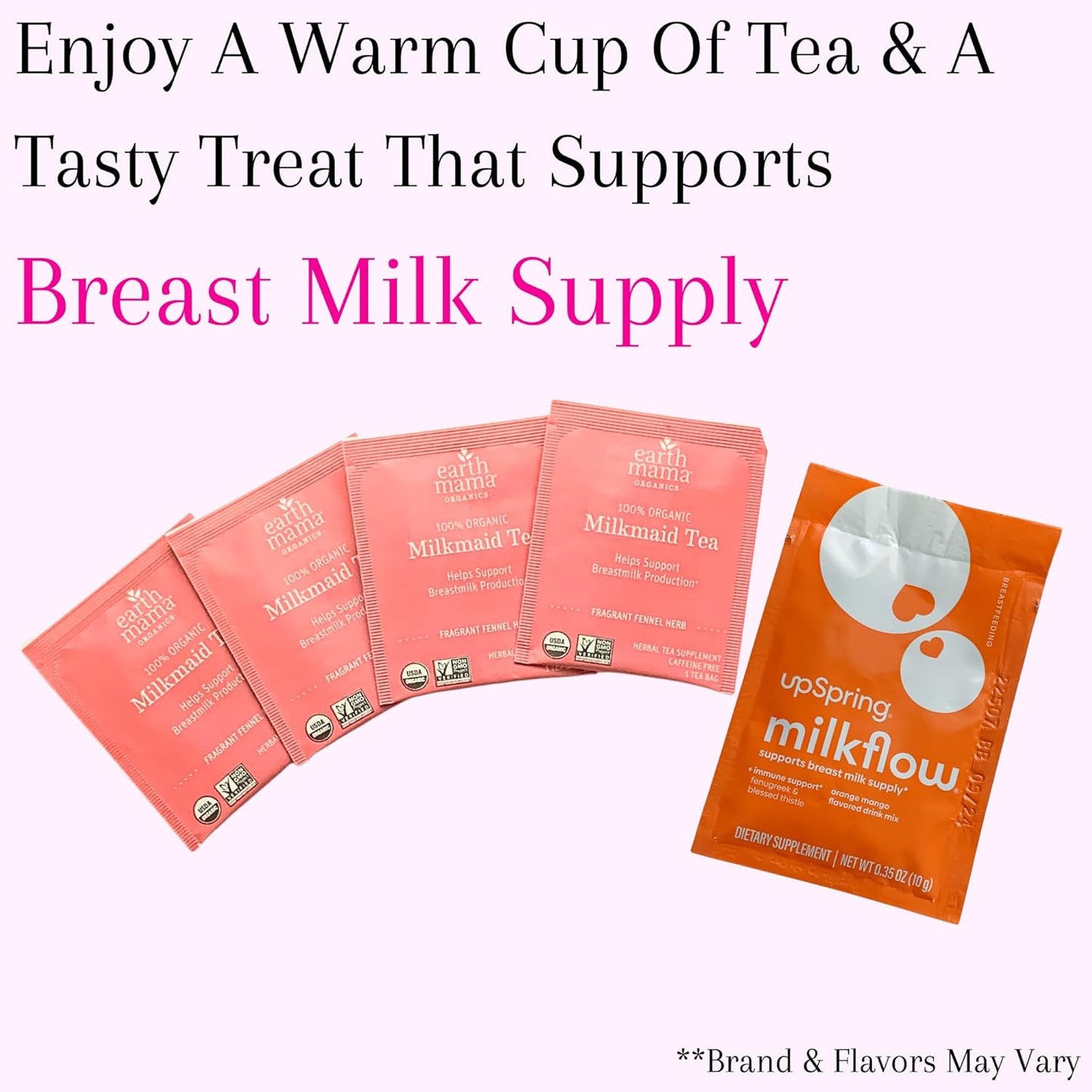 New Mom Postpartum Breastfeeding Essentials Kit for Nursing Mama, Lactation Tea, Silicone Breast Pump, Reusable Breast Pads, Pain Relief for Sore Cracked Nipples, Spa and Relaxation Basket Box Set