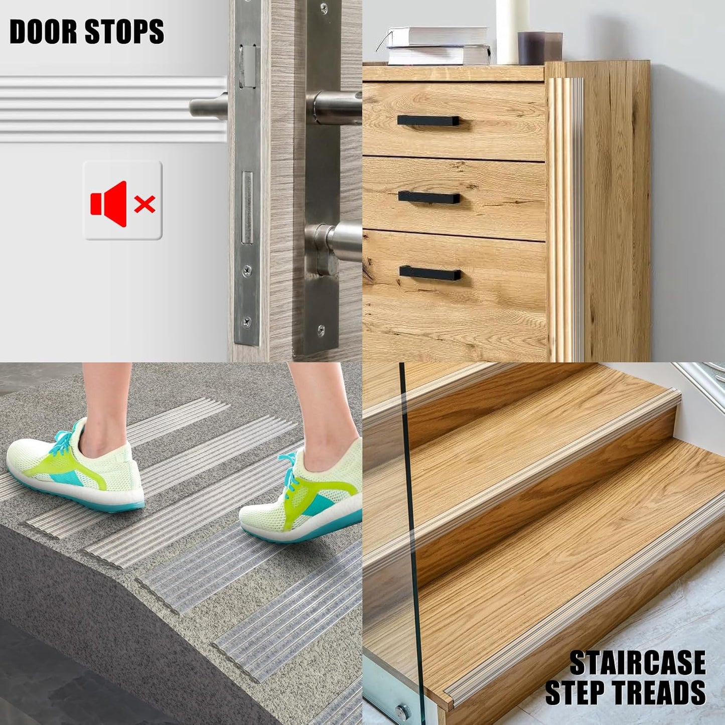 Wall Corner Protector Edge Guard - Peel and Stick Self-Adhesive Wall Trim Moulding, Inside & Outside Corner Molding Trim Caulk Strip for Wall Edge, Ceiling, Countertop – Clear, 1.18INx3FT