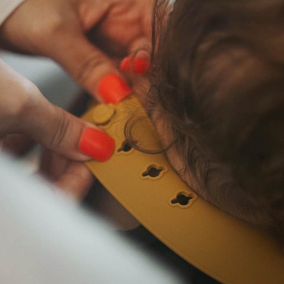 Moonkie Silicone Baby Bibs Set Of 2 | BPA Free Waterproof | Soft Flexible Adjustable Silicone Bibs for Babies & Toddlers(Tradewinds/Sage)