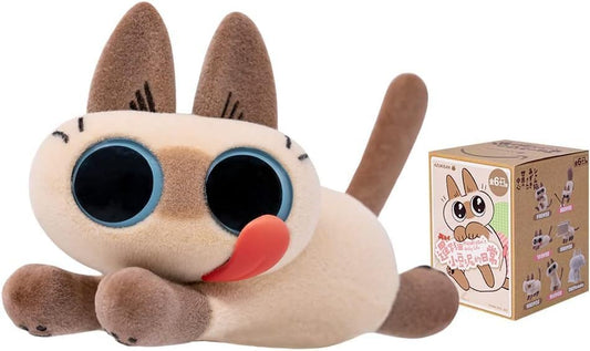 Nobeko Azukican Azukisan Cat Daily Life Series1 Blind Box Figures 6PCs Random Art Cute Collectibles Birthday Gift