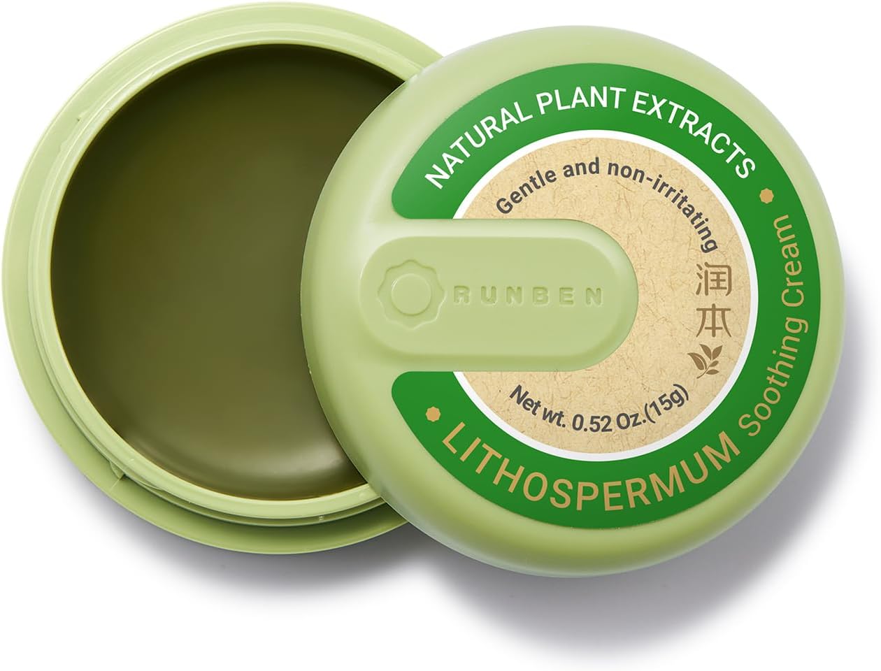 RUNBEN Anti Itch Cream for Bug Bite Itch Relief, Mosquito Bug Bite Cream, Plant-Based, Itch Soothing for Summer Outdoor, Plant-Based, Travel-Pocket Size, 0.52 oz