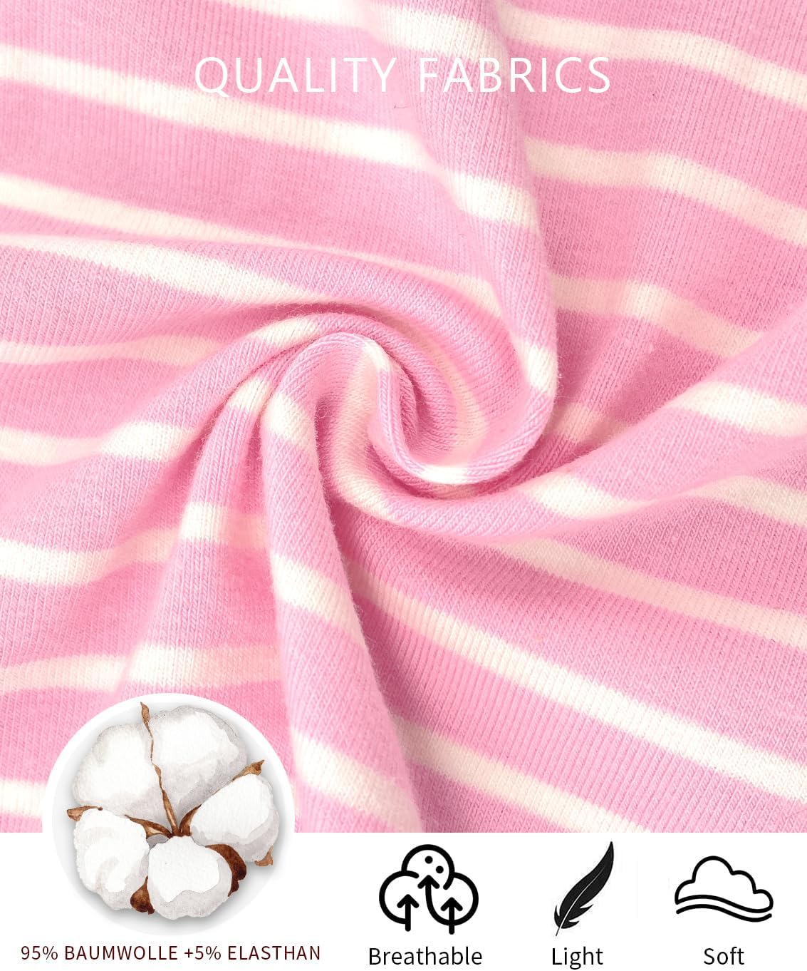 Jimonda Baby Rompers Cotton Baby Boys Baby Girls Short Sleeve Sleepers Pjs Two Way Zipper One-piece Neutral Sleep and Play