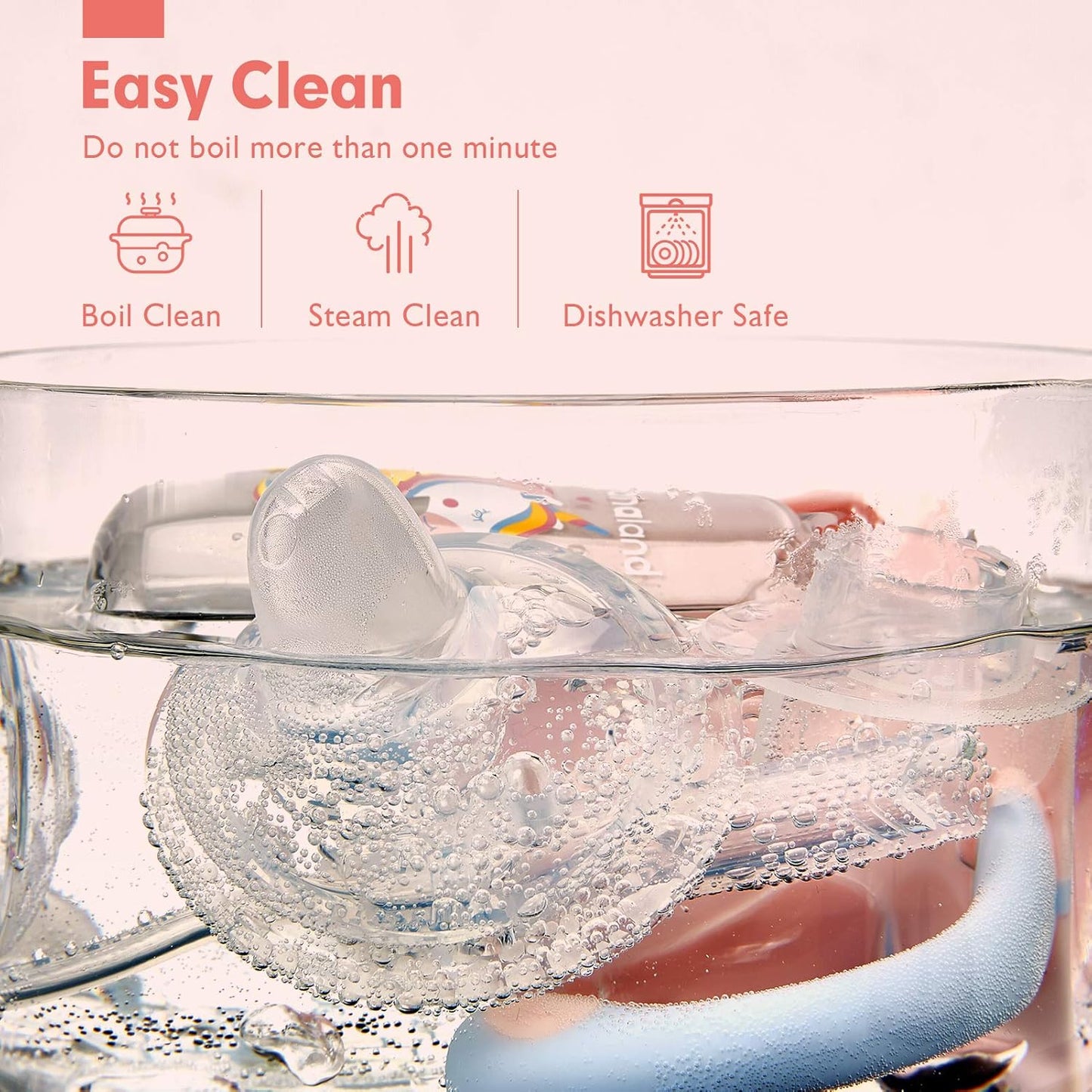 hahaland Sippy Cup for 6+ Month Old - 2 in 1 Spout & Straw Sippy Cups for Toddlers 1-3 No Spill Transition Weighted Straw Toddler Cups - 1 Cup with 2 Nipples